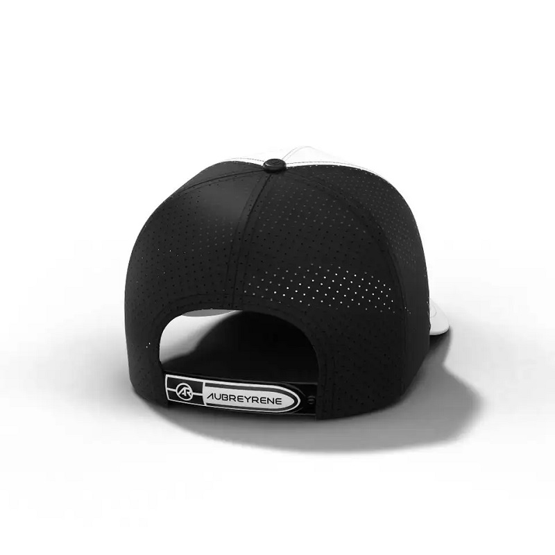 Ny design mode trucker hatt anpassad patch andningsbar 5 panel krökt grim baseball mössa med rep