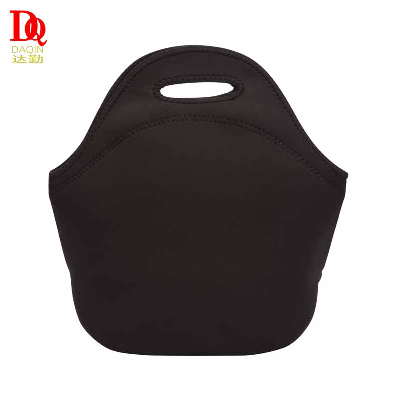 China Leverantör Custom Logo Black Color Lunch Picnic Bag