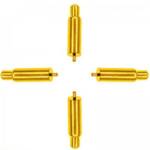 Anpassad fjäderbelastad kontaktstift Pogo Pin för elektronisk produkt