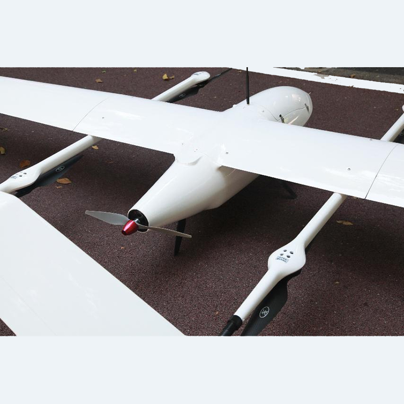 JH-42 Långt räckvidd VTOL Fixed Wing Drone Frame UAV-flygplan