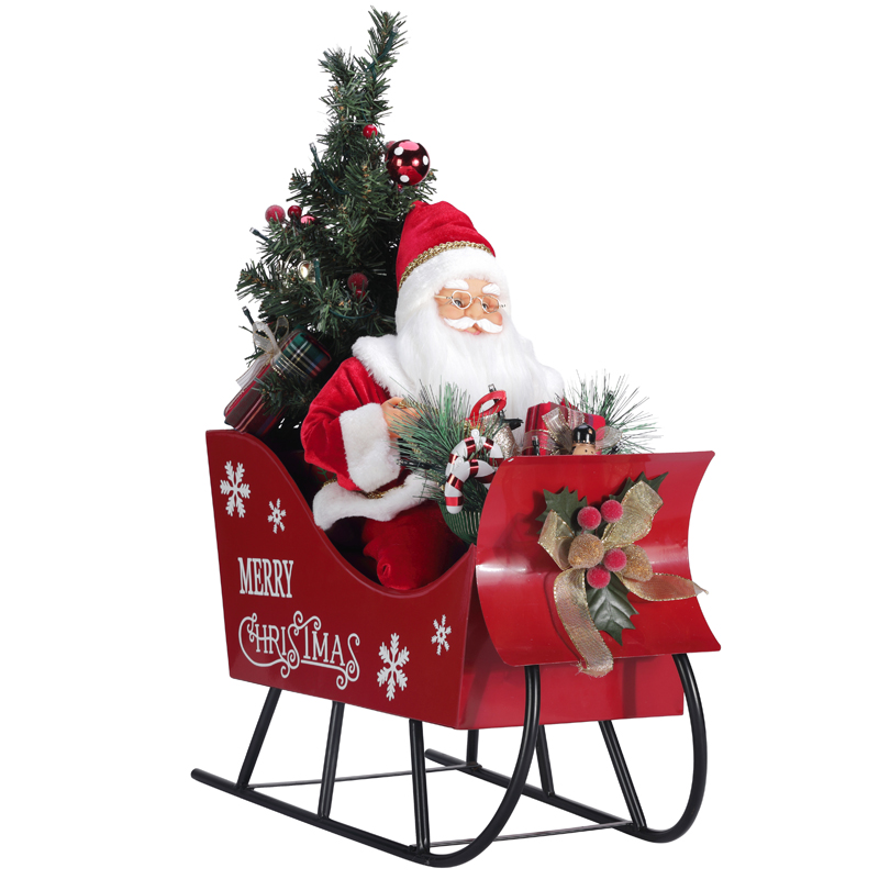 TM-95113 50*27*60 Santa Claus With Sleidge