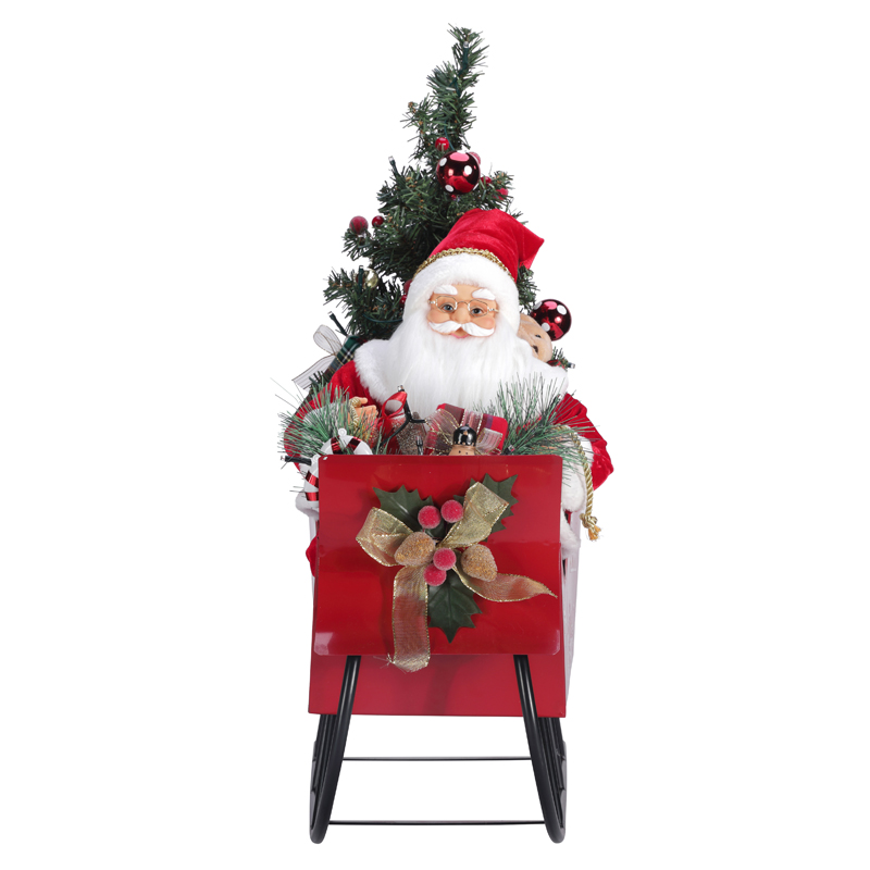 TM-95113 50*27*60 Santa Claus With Sleidge