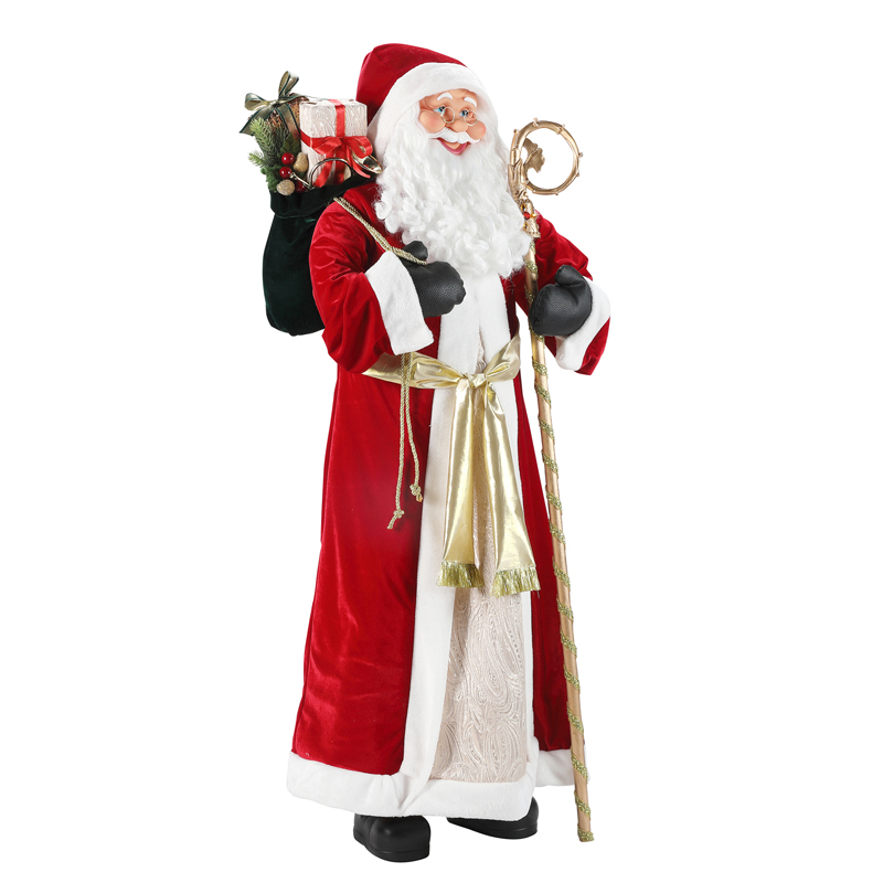 TM-95115 150 cm Standign Santa Claus