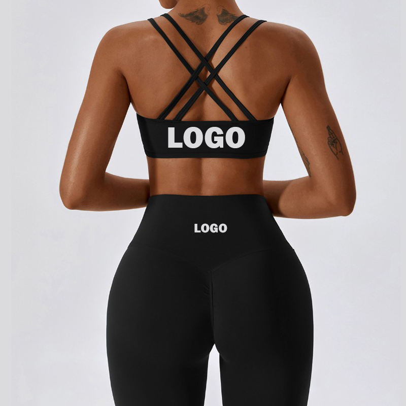 SC9275 YOGA Wear Set Girls Lightweight Elastic Fitness Legings and Bh Set Woman Yoga Wear Pants Custom Yoga Suit Set