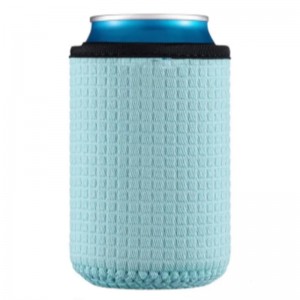 Anpassad logotyp Neoprener Beer Can Cooler Sleeve For Camping Party Cold Drink Stubby Holder 3mm Koozy Isolated Cola Can Coozy Blanks
