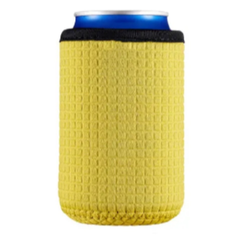 Anpassad logotyp Neoprener Beer Can Cooler Sleeve For Camping Party Cold Drink Stubby Holder 3mm Koozy Isolated Cola Can Coozy Blanks