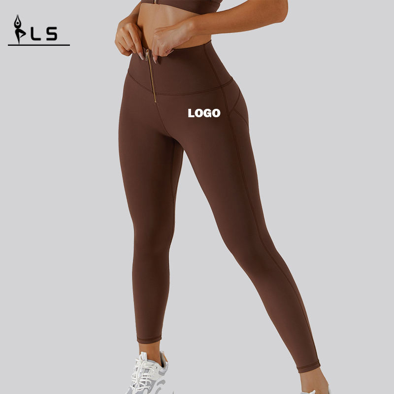 SC1097 75%nylon 25% spandex leggings sport för kvinnor gym yoga byxor fitness som kör leggings
