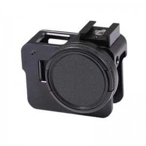 6061 Aluminiumlegering Action Camera Housing CNC bearbetning Anpassad ytanodisering