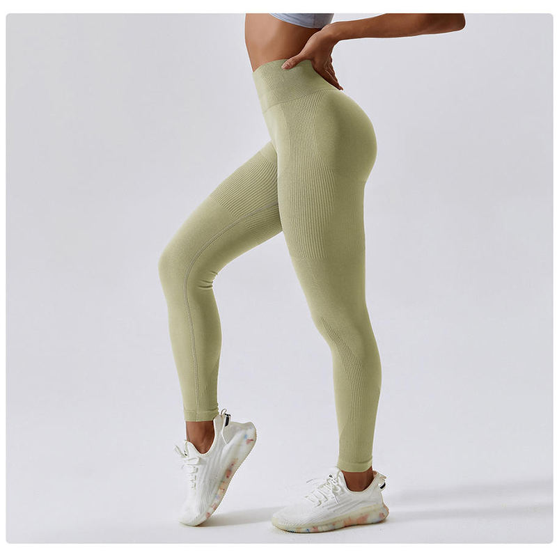 SC10118 Hög midja för kvinnor sömlösa Scrunch Legging grossistpris Hög midja yoga byxor leggings