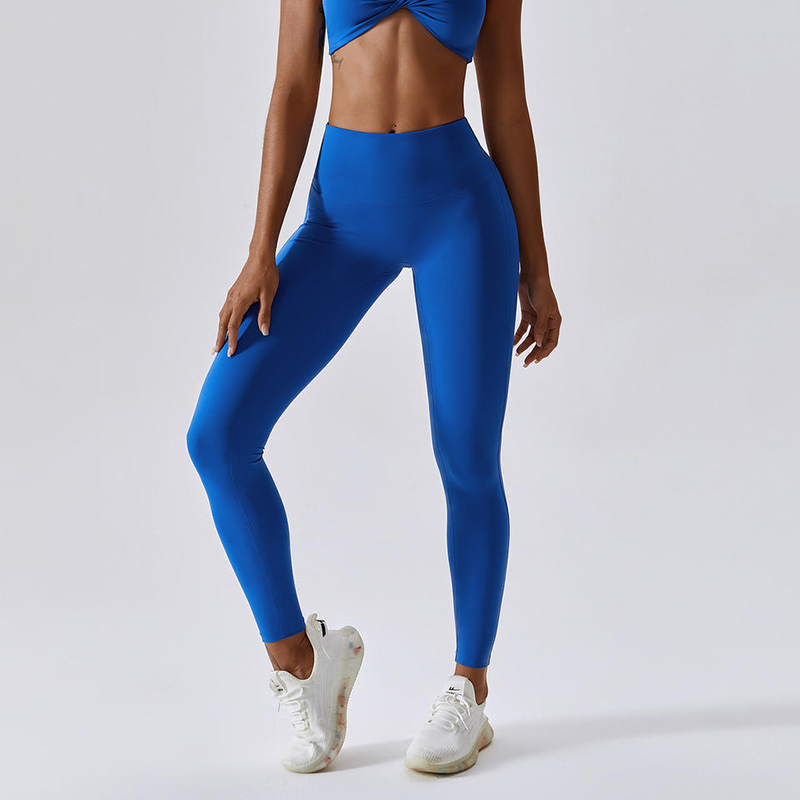 SC101112 Stretchkomprimering Sömlös Running Yoga Legging men lyft hög midja sportkvinnor Gym Yoga Pants Booty Leggings