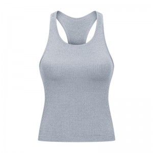 SC10243 Vest Sportswear Workout Yoga Tank Top for Woman Running Vest Athletic Gym Wear Tank Top