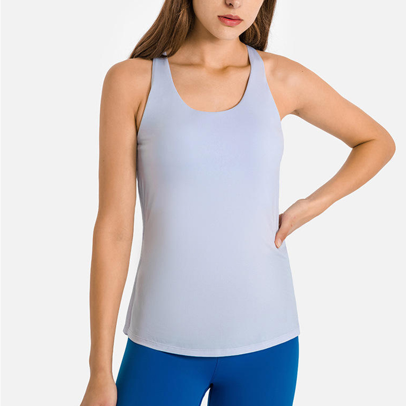 SC10251 Anpassad tank Top Stringer Tank Top Bodybuilding Spring Fashion Loose Blouse Yoga Vest