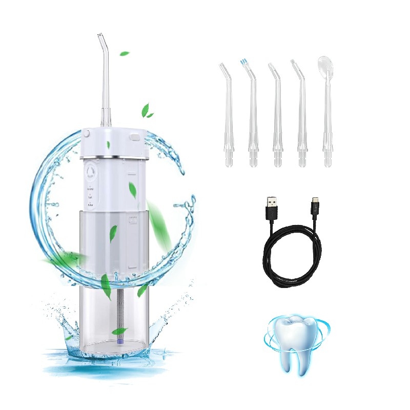 2023 Hot Selling Electric Dental Portable Family och utanför tänder Rengöring Dental Oral Irrigator Water Flossser