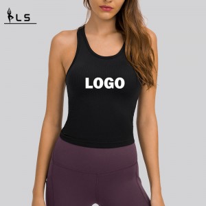SC102510 Fitness Crop Tank Top Women \\\\ \'s t-shirts Rib Tank Top Women Yoga Gym Fitness Workout Tank Vest Top Clothing