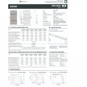 Hög effektivitetssolmodul från Kina Tillverkar bra service bra pris