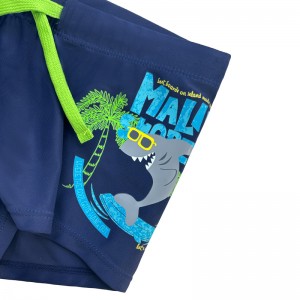 Drawstring Cartoon Design Solid Color Boy \\\\ \'s badstammar