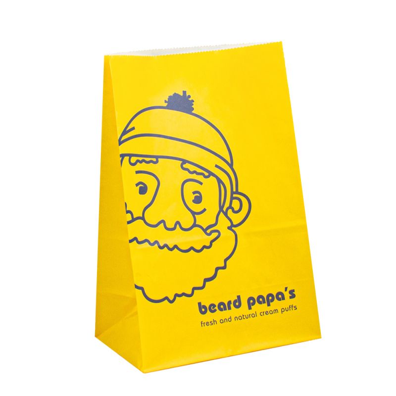 Papperspåsar med din egen logotyp godis papperspåse anpassad tryck logotyp anpassad papperspåse matpapper väska