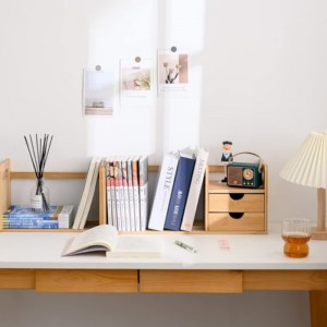 Natural Bamboo Desktop Bookhelf