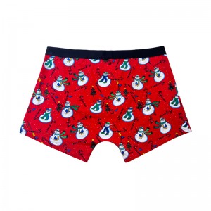 Partihandel Hot Sale Custom Gay Men\'s Boxer Briefs med anpassade logotyp Men Sexiga underkläder