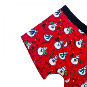 Partihandel Hot Sale Custom Gay Men\'s Boxer Briefs med anpassade logotyp Men Sexiga underkläder