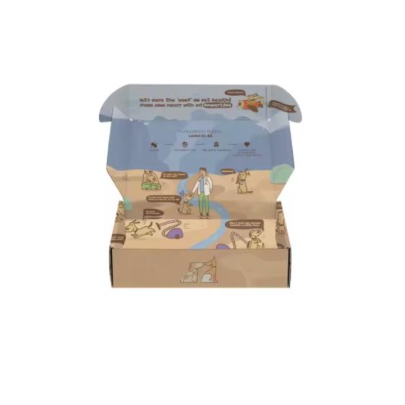 Anpassade bärboxar Packing Shipping Mailer Box Förpackning med logotyp Shipping Paper Box Custom Logo Attraktiv