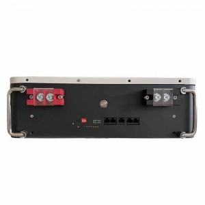 Litiumkraft Väggmonterad 5KWH 10KWH 51.2V 100A 200A Solenergisystem 48V LIFEPO4 Hemmen Energilagring