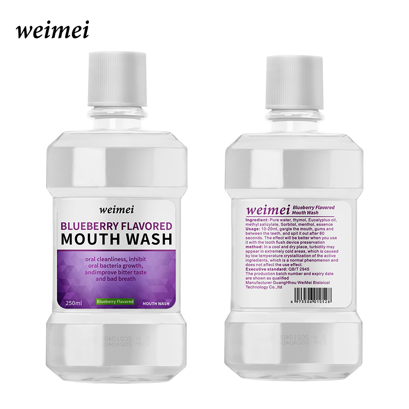 Blåbärsmakad munvatten