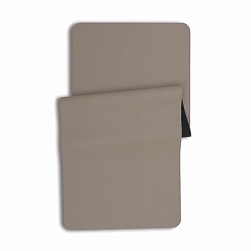 Frostad kokosnöt pu gummi yogamatta