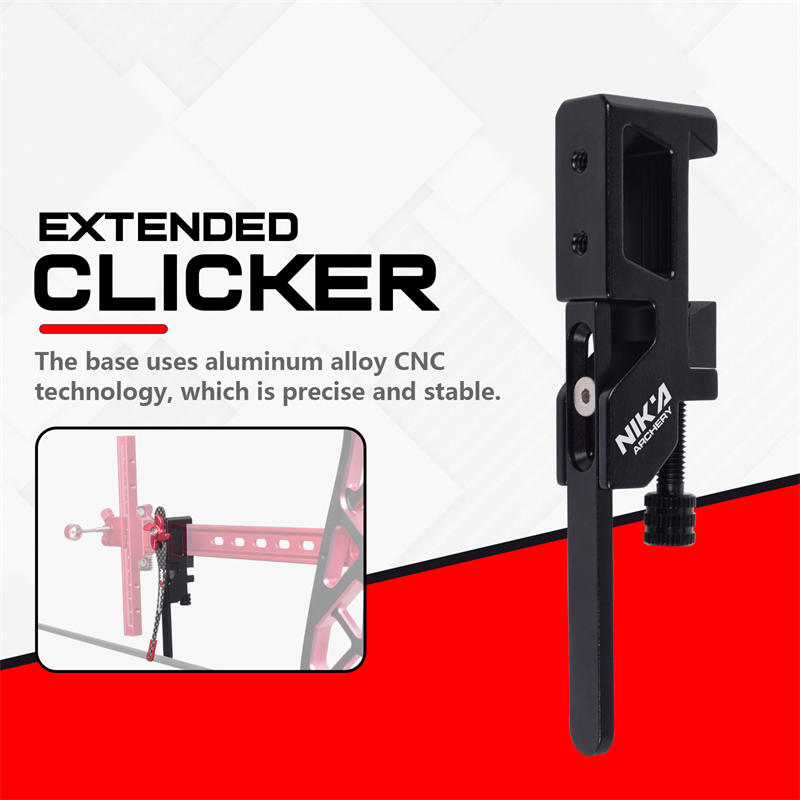 26CK04 svart färg syn ount klickare bas