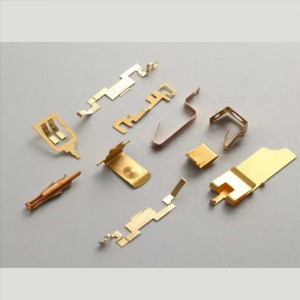 OEM-tillverkare Anpassad mässing små plåtstämplingsdelar 5-stjärnig metallstämplingstjänst