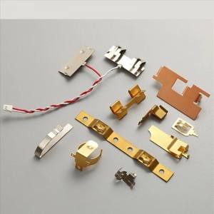 OEM-tillverkare Anpassad mässing små plåtstämplingsdelar 5-stjärnig metallstämplingstjänst