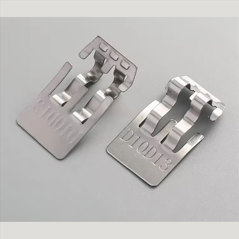 Metallstämpeldelar Koppar Stål Elektrisk Elektrisk Elektronisk Kontakt batterikontakt splitter