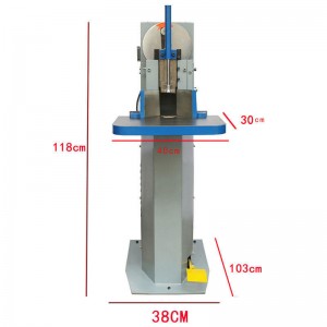 JR-S400 Stor plattform Elektrisk vertikal hörnskärmaskin Rund hörnskärare