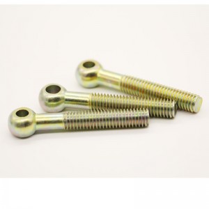 zink-färgad slät ögonbult