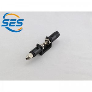 Pneumatisk ventil med ett hål