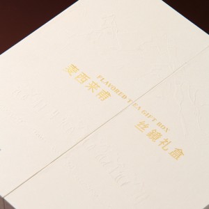 Dubbel lyx-Dörrte presentförpackning