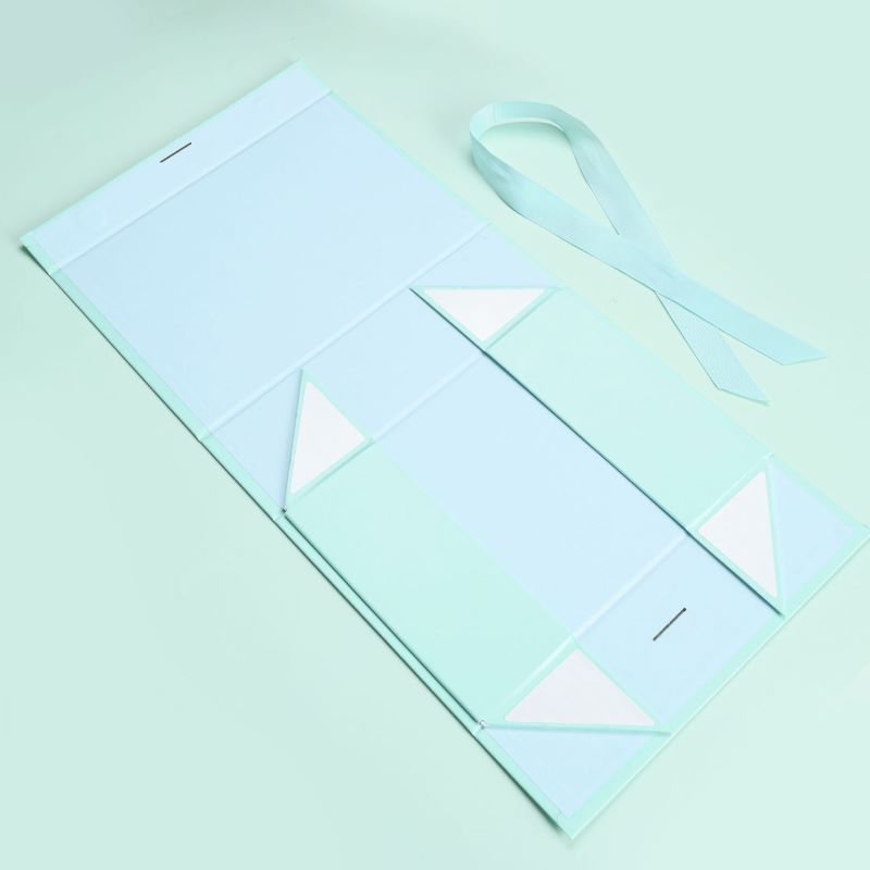 Mint Elegance Foldbar presentförpackning