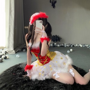 Ny - stil juldräkter, plus - Storleksstilar för Europa och Amerika. Lämplig för julpartier, Club DS Stage Performance Wear 101 Pris:$89.99