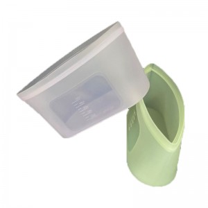 Mat-Silikonförseglad påse