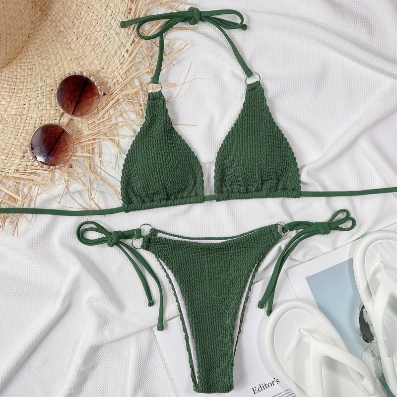 Ny 2025 badkläder. Europeisk och amerikan-stil sexig två-bit bikini baddräkter för kvinnor. Snygg utrikeshandelsbikini för grossist 8818 Pris:$79.99