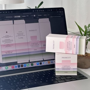 Pastellelegans parfymbox