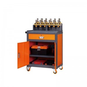 Enda -Lådarverktygsskåp med rygg