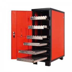 Böjande matverktygsskåp