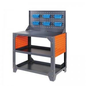 Tung-Duty Grey Backboard Tool Cart [Stor storlek]