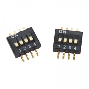 Dip Switch DSHS-04-SGT, signalmottagningsmodul för automatiseringsutrustning