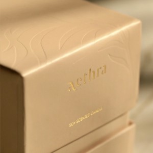 Botanisk lycka magnetisk presentförpackning