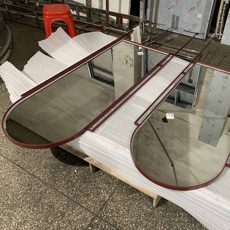 Zotye rostfritt stål integrerad lampa och anpassningsbar elektropläterad rostfritt stål smart spegel