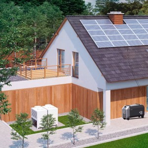 Hushållens energilagringsbatteriutrustning