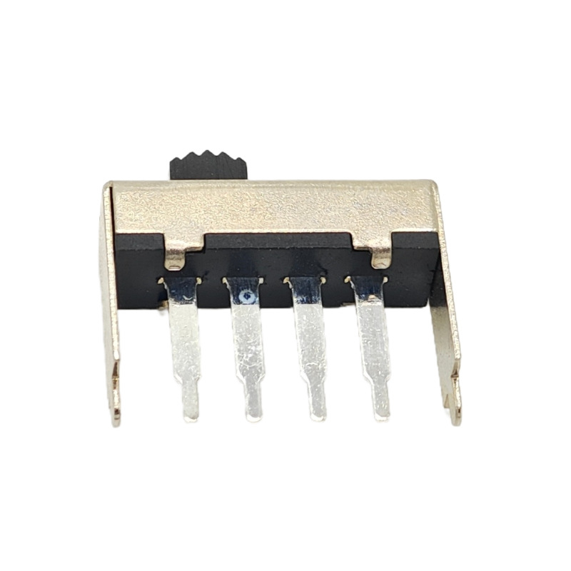 skjutreglage SS13H02 hög-strömbrytare 1P3T vertikal kontakt-In