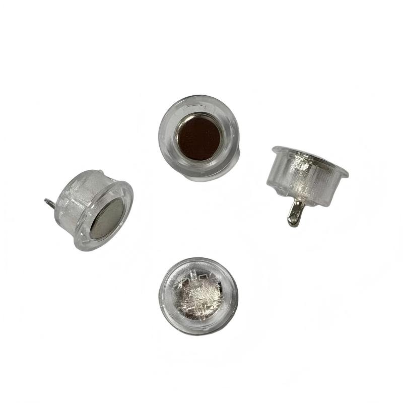 Taktbrytare (inget ljus) 12 mm infälld för garderober och skåp; 5V touch-styrd dimbar LED-lampa med rörelsesensor
